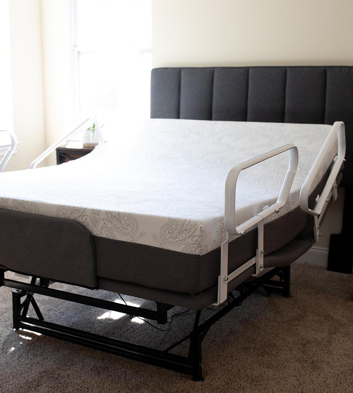 flexa-bed city 3 motor fully electric high low adjustable bed
