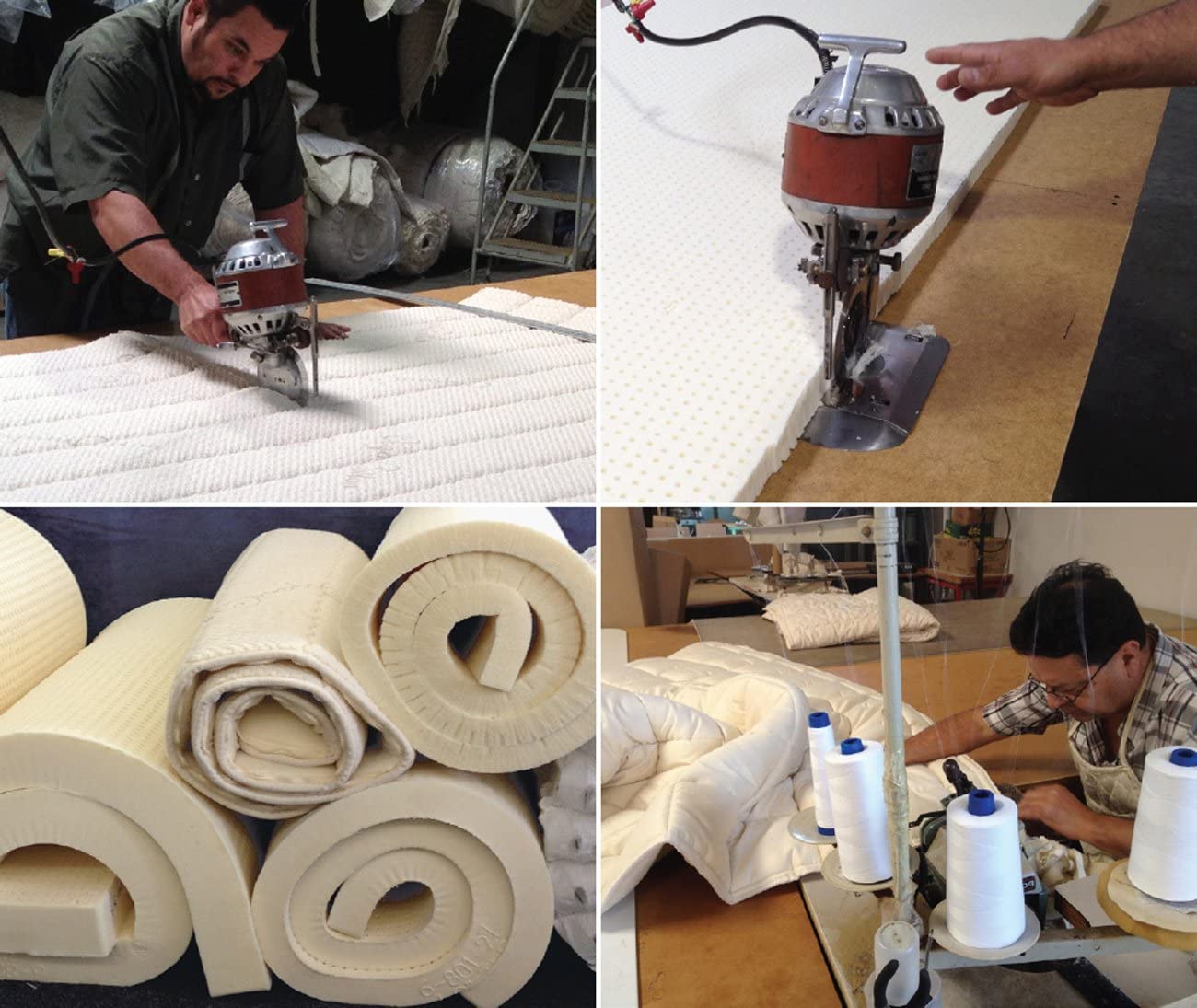 Natural organic latex mattress, soft to ultra firm